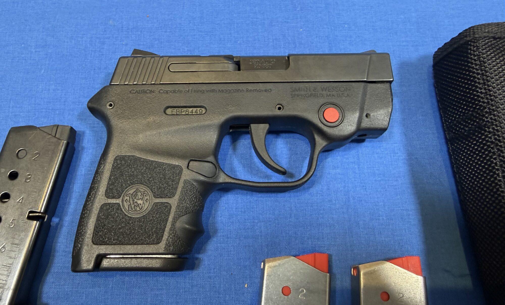 Like New Smith & Wesson Bodyguard 389 w/ Crimson Trace Laser - Image 3